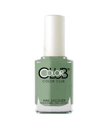 Color Club Color Club Nail Lacquer Jardin Green Nail Varnish Glossy Long Lasting 15ml