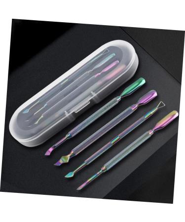 Beaupretty 1 Cuticle Nail Pusher Cuticle Pusher Tool Cuticle Trimmer Steel Cuticle Remover Cuticle Pusher kit Cuticle Remover Tool Metal Cuticle Remover Nail Pusher Push Nail Care - Buy Online on GoSupps.com