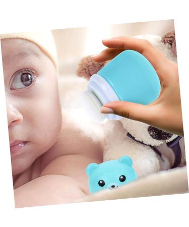 Hemoton 4 Pcs Bear Powder Puff Box Set - Travel-sized Baby Powder for Newborns | Villus Powder Puff Container | Fluffy Body Powder Holder - Buy Online on GoSupps.com