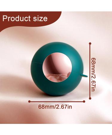 Reusable Sticky Lint Roller Ball for Pet Hair Removal | Washable Gel Tool for Clothing & Sofas - Eco-friendly Green - Buy Online on GoSupps.com