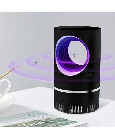Bug Zapper Lamp Electronic Fly Zapper Lamp for Home Mosquito Repellent Lamp Outdoor Led Mosquito Repellent Lamp USB Photocatalyst FliesApply to Living Room Kitchen Yard (B)