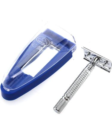 ULTNICE Stainless Steel Classic Safety Razor | Double Edged Shaver for a Smooth & Safe Shave | International Shipping Available - Buy Online on GoSupps.com