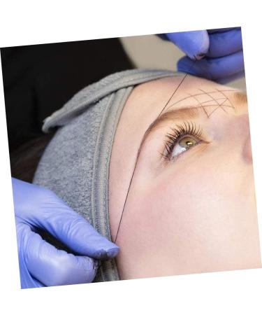 Housoutil 16 pcs Embroidered Makeup Manual Thread Microblading Eyebrows Ink Salon Eyebrow Pre Premium 7.5x4.5cmx8pcs Brownx8pcs - Buy Online on GoSupps.com