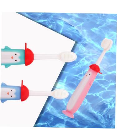 VINTORKY 2pcs Toothbrush Massage Training Brush | Best Oral Cleaning Brush & Teething Toy for Babies | Children's Supplies & Travel Accessories - Buy Online on GoSupps.com