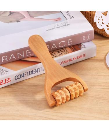 Buy Pieces Wooden Trigger Point Massage Roller - Body & Facial Gua Sha Tool for Neck & Face - International Shipping Available - Buy Online on GoSupps.com