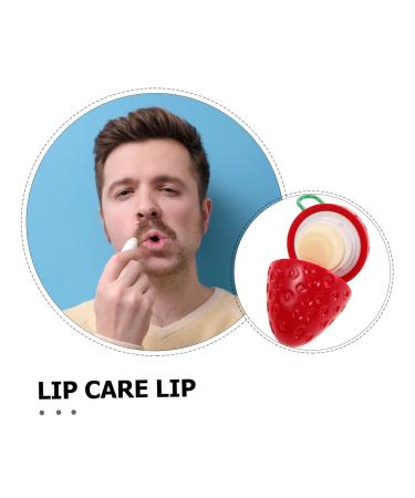 WRITWAA Moisturizing Strawberry Lip Cream for Women Hydrating Lip Balm with Cute Strawberry Design Care for Soft Smooth Portable for Daily Use - Buy Online on GoSupps.com