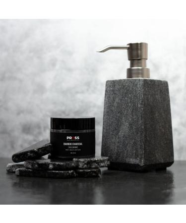 PRESS SKINCARE Bamboo Charcoal Face Mask - Exfoliating Mud Mask for Men | Pore Cleansing & Anti-Aging Hydration | 3.4 FL. OZ - Buy Online on GoSupps.com