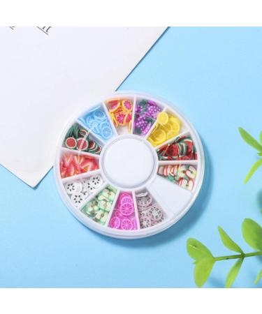 Buy Remorui Mini Colorful Mixed Nail Art Slices - 3D Fruit & Flower Shapes for DIY Nail Art | International Shipping Available - Buy Online on GoSupps.com