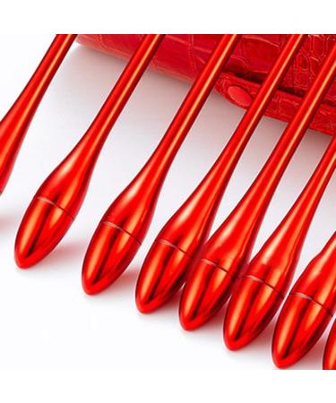 Makeup Brush Brush Bar Non-irritating Synthetic Fiber Bristles Suitable for Travel and Gifts Red Beauty - Buy Online on GoSupps.com