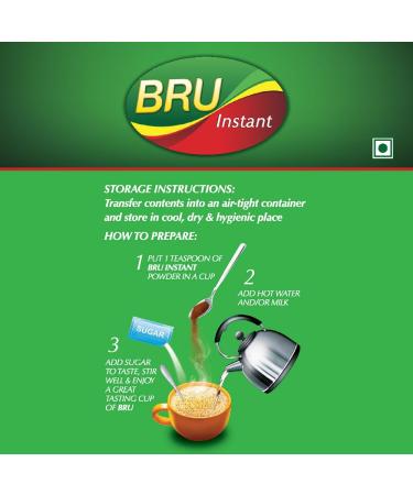 Bru Instant Coffee - Powder 200g - Buy Online on GoSupps.com