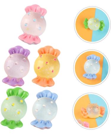 FAVOMOTO 54 Pcs Simulated Candy Phone Case Accessories Bulk Candy Decorative Candies Decor Simulated Candies Shop Display Candies Decorative Fake Candies Sweet Charm Resin Cream Gum Hairpin - Buy Online on GoSupps.com