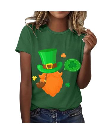 St Patricks Day Gnomes Green Proud T-Shirt co-dx-0111-a39