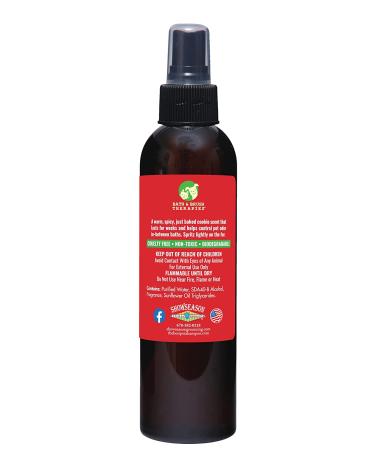 Bath & Brush Therapies Christmas Spice Pet Cologne 4.5 oz for Dogs | Long-Lasting Odor Eliminator | Cruelty-Free | Paraben-Free | Made in USA - Buy Online on GoSupps.com