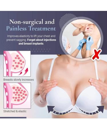 Wireless Electric Breast Massager Chest Enhancement Instrument USB Rechargeable Prevent The Chest Sagging Fit The Chest Line (2pcs) - Buy Online on GoSupps.com