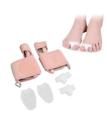 ANGGREK Toe Straightener Hallux Valgus Bunion Corrector for Women - Soft High Elasticity, Relieve Pain, Correct Crooked Toes, Toe Separators Brace - Buy Online on GoSupps.com