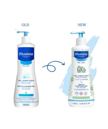 Mustela Baby Gentle Cleansing Gel - 16.90 fl oz (500 ml) for Normal Skin - Buy Online on GoSupps.com