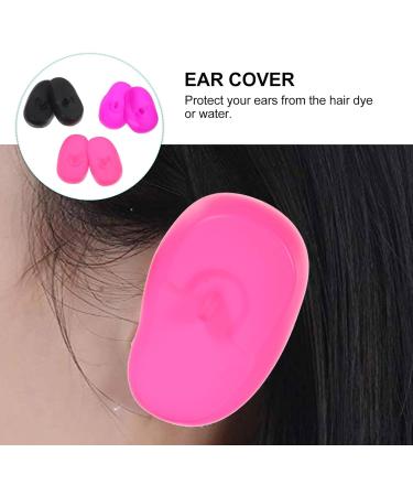 Hairdressing Ear Cover - 3 Pairs Waterproof Silicone Earmuffs for Heat Protection | Hair Dye & Styling Tools - Buy Online on GoSupps.com