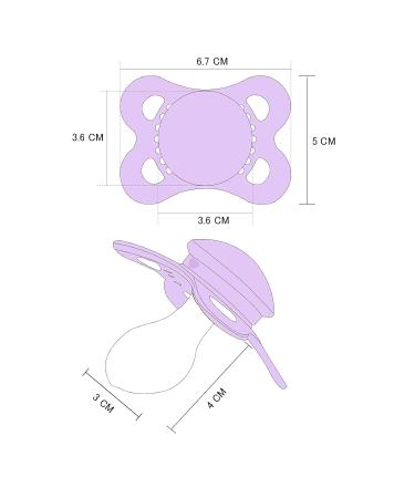 LittleForBig Bigshield Generation-3 Adult Chupete - Purple | International Shipping Available - Buy Online on GoSupps.com