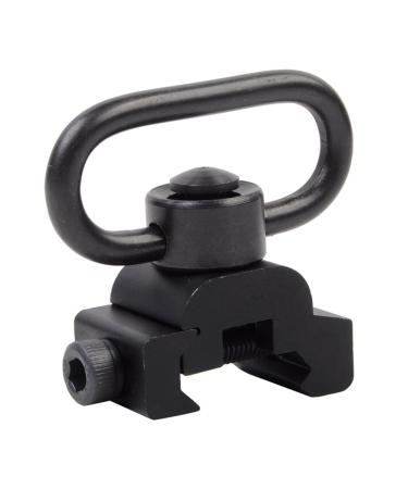 OAREA 20mm rail mountain paintball airsoft quick tensioner loosen qd sling swivel tactical military sling loop picatinny for rifle rifle shotgun bk