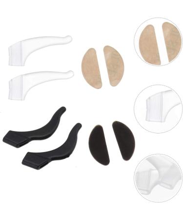 Fomiyes Anti-Slip Glasses Cover Set for Women | Self-Adhesive Silicone Nose Pads & Comfortable Handles - Buy Online on GoSupps.com