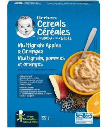 Gerber Gerber 5 Grain W/Apples & Oran - Buy Online on GoSupps.com