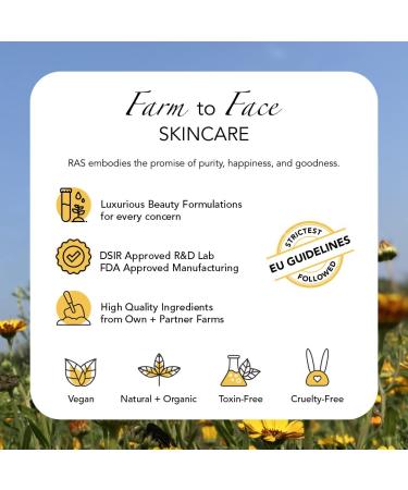 Radiance Beauty-Boosting Face Elixir | Hydrating Moisturiser Serum with Organic Rosehip Oil | Fast Absorbing Non-Sticky | 0.20 Fl Oz - RAS LUXURY OILS - Buy Online on GoSupps.com