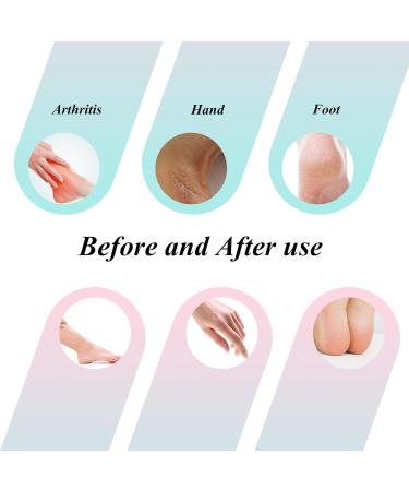 Appareil cire de paraffine pour les mains et les pieds - chauffe-cire de paraffine de 4000 ml et kit assorti profitez d'un bain de cire de paraffine pour prendre soin de vos mains et de vos pieds Rose - Buy Online on GoSupps.com