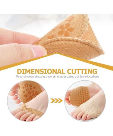 FOMIYES High Heel Inserts - 4 Pairs of Invisible Metatarsal Cushions & Toe Pads for Ultimate Comfort | Silicone Foot Pads for High Heel Shoes - Buy Online on GoSupps.com