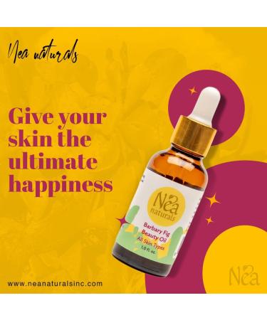 Barbary Fig Beauty Oil - Nourishing Moisturizer for All Skin Types | Natural Facial Oil for Glowing Skin - 1.0 fl.oz - Buy Online on GoSupps.com