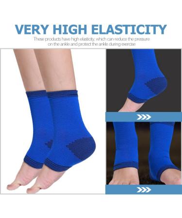 POPETPOP Ankle Protector & Arch Support Sleeves | Comfortable Ankle Brace for Running | Toddler Size Available - Blue - Buy Online on GoSupps.com