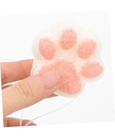 minkissy Baby Facial Cleanser Bathroom Sponge Shower Pouf Bath Sponges for Shower Cat Paw Bath Sponge Shower Puff Bathing Sponge Infant Shower Body Sponge Body Wash Toddler Take a Bath - Buy Online on GoSupps.com