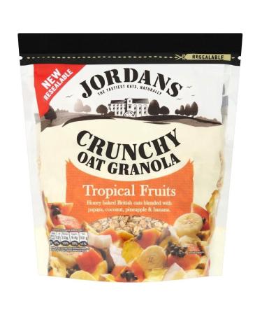 Jordans Le Croquant C r ales D'Avoine Originale De Fruits Tropicaux (De 770G)