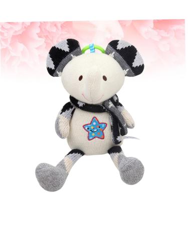 Upkoch Baby Calming Doll - Soft Plush Toy & Rattle | Perfect Children's Day Gift | Adorable Elephant for Newborns - Buy Online on GoSupps.com