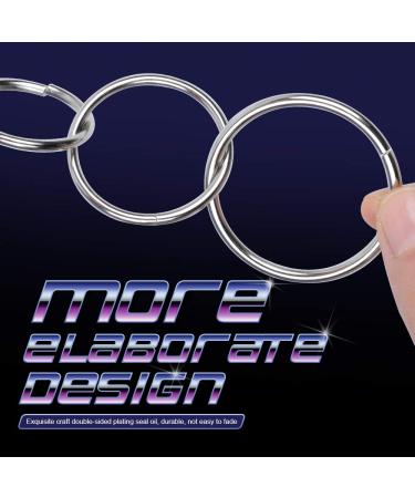 FANDAMEI 50 Pcs Silver Non-Welded O Rings for Macrame, Camping, Dog Leashes & Crafts - 16mm-38mm - Buy Online on GoSupps.com