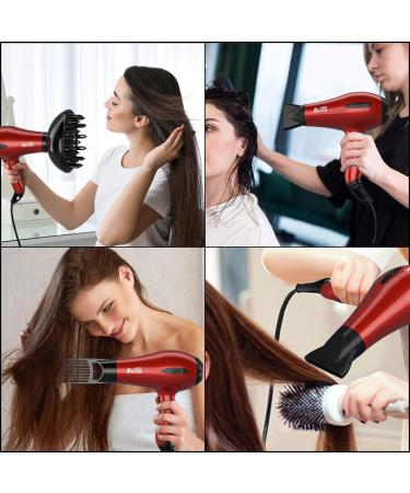 Buy 1875W Professional Salon Hair Dryer | Fast Drying Ionic Blow Dryer with 2 Speeds & 3 Temperature Settings - International Shipping Available - Buy Online on GoSupps.com