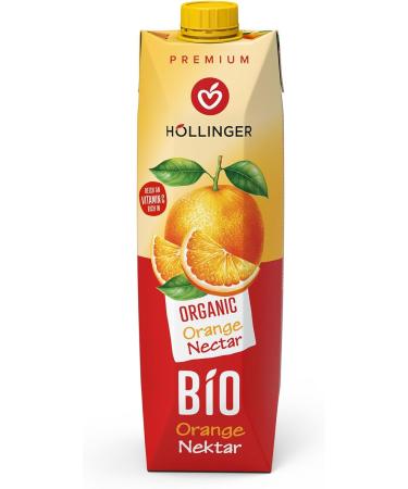 H llinger Premium Nectar d'Orange Bio Jus de Fruits Organique Tetra Pack 1000ml Boisson V g talienne 1 l (Lot de 1) - Buy Online on GoSupps.com
