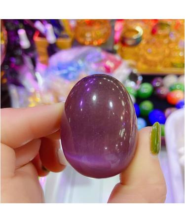 Crystal Blue Stone Shaped Gemstone Crystal Natural Stones and Minerals 1pc About 5cm-7cm (Color : Plum Size : 1pcs) 1pcs Plum - Buy Online on GoSupps.com