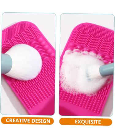 FRCOLOR 5pcs Makeup Brush Cleaning Mat & Tools | Silicone Cleaner for Eyeliner & Brushes | International Shipping Available - Buy Online on GoSupps.com