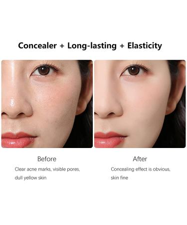 FREEORR Mushroom Head Air Cushion BB Cream - Waterproof High Coverage, Moisturizing Concealer Foundation for Even Skin Tone & Pore Hiding - Natural A-Natural - Buy Online on GoSupps.com