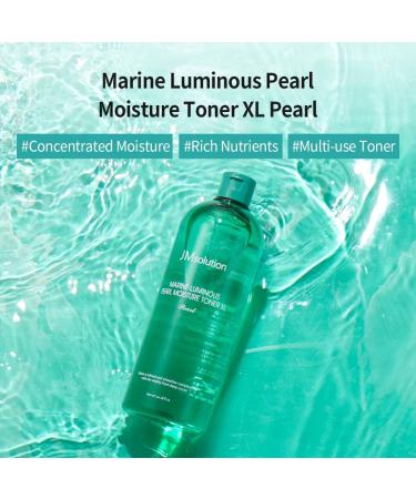 JM Solution Marine Luminous Pearl Moisture Toner XL Deep Hydration & Radiance Care - 20.3 fl oz - Buy Online on GoSupps.com