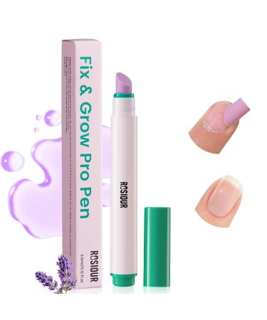 Huile Cuticules Ongles Stylo en C ramique: 3-en-1 Pousse Cuticule Ongle Remover Nail Care Pen - Huile a Cuticule Ongle pour R parer les Fissures et S che des Ongles - Soin des Ongles Cuticules Oil 1 Pi ces