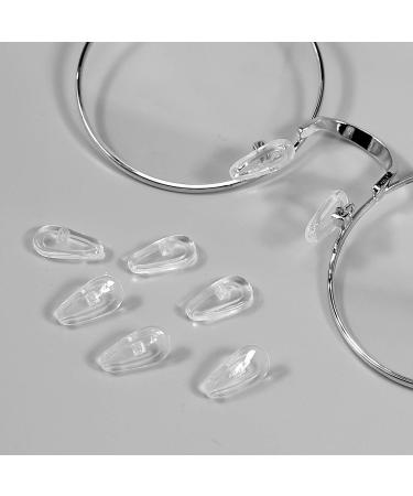 Buy NATUCE Glasses Repair Set - 10 Pairs Soft Silicone Nose Pads Non-Slip Screws & Tweezers - Perfect for International Shipping - Buy Online on GoSupps.com