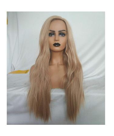 Women's Gold Curly Wig - Long Synthetic Brazilian Wavy Hair for 60s 70s 80s Cosplay | International Shipping - Buy Online on GoSupps.com