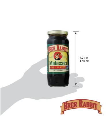 Brer Rabbit Unsulphured Molasses 12oz - Full Flavor - Buy Online on GoSupps.com