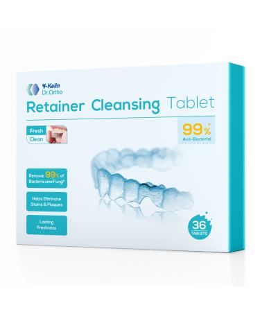 Y-kelin Orthodontic Retainer Cleansing Tablet 36 Tablet (36 tabs)