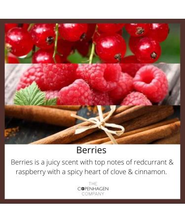 Luxury Scented Candle Gift for Women | Natural Wax Blend | 45 Hours Burn Time | Hotel Collection - Berries (7oz) - Buy Online on GoSupps.com