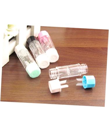 Solustre 4-Piece Colored Contact Lens Case Set Eye Care Box with Mirror & Lens Foil Practical Storage for Contact Lenses - Buy Online on GoSupps.com