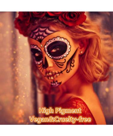 Mysense Cream-Blendable Orange Face Body Paint Stick (1.06 Oz) Orange Makeup Stick for Adults Children Halloween Cosplay SFX Makeup Waterproof Orange Eye Black Stick - Buy Online on GoSupps.com