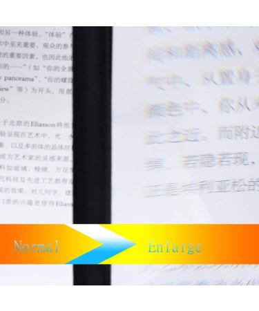 Professional Full Large Flat Page Sheet Reading Aid Lens Magnifier for Reading or Detailed Work Magnify A Whole A4 Page Full of Stars - Buy Online on GoSupps.com