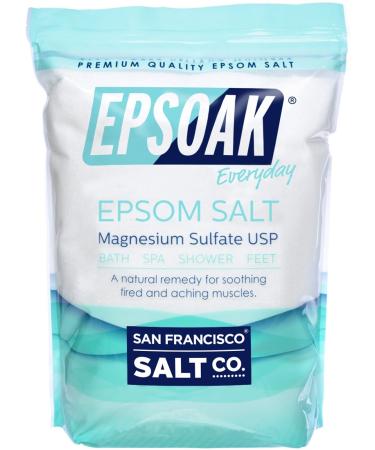 Epsoak Epsom Salt - 10 lb. Bulk Bag Magnesium Sulfate USP